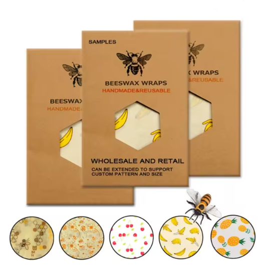 Nura - Envoltorios Reutilizables de Cera de Abeja